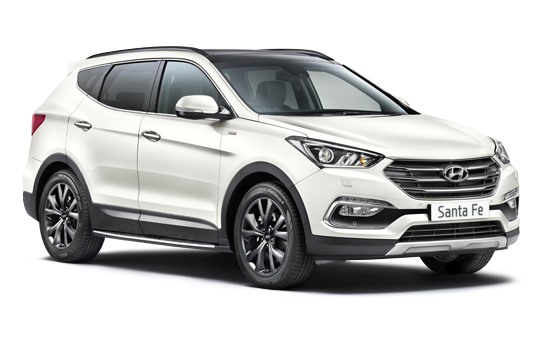 Hyundai Santa Fe - Available In Creamy White
